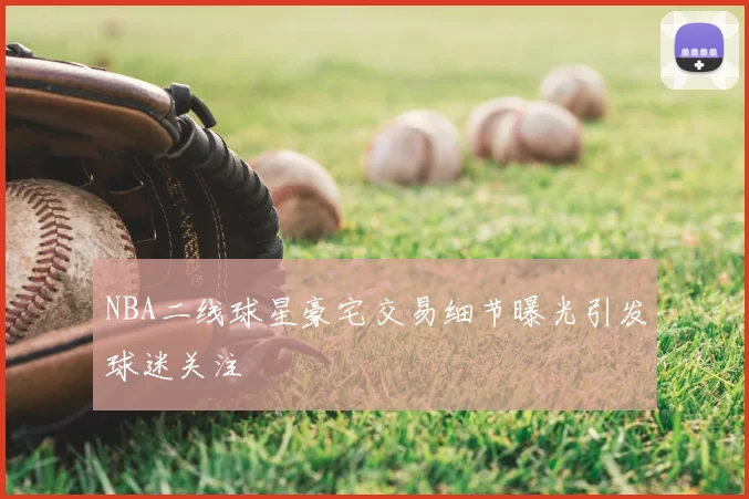 NBA二线球星豪宅交易细节曝光引发球迷关注