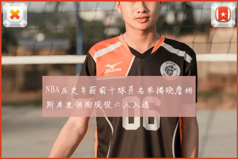 NBA历史年薪前十球员名单揭晓詹姆斯库里领衔现役六人入选