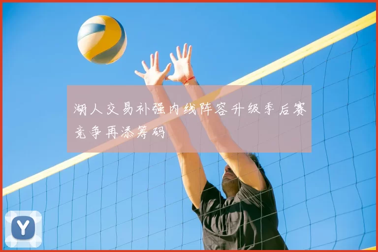 湖人交易补强内线阵容升级季后赛竞争再添筹码